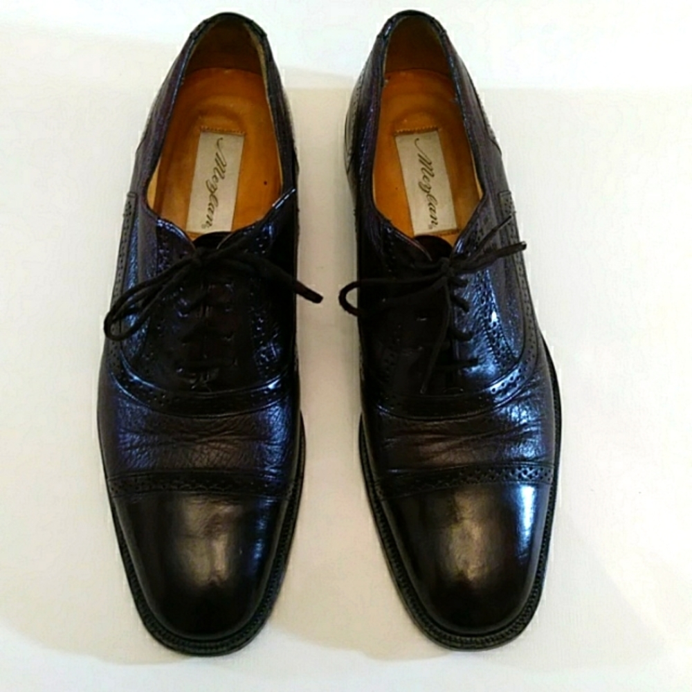 Mezlan Mens Cap Toe Oxford Shoes 12 B.